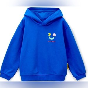 Happy Nocnoc Blue PacMan Hoodie